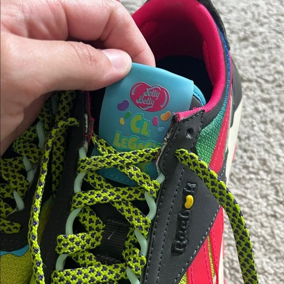 Reebok Jellybean Collab Black Colorful Sneakers - Picture 4 of 8